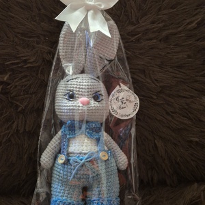 Iepuraș Micul Gentleman - jucării și echipamente pentru copii - plușuri - iepure de pluș - Artynos.ro