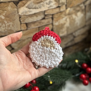 Ornament brad Mos Craciun - crăciun - decorațiuni de crăciun de casă - globuri de crăciun - Artynos.ro