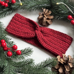 Bentita crosetata cu continut de lana - Artynos.ro