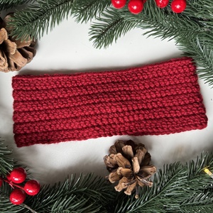 Bentita crosetata cu continut de lana - îmbrăcăminte și modă - eșarfe, pălării, fularuri - căciulă - Artynos.ro