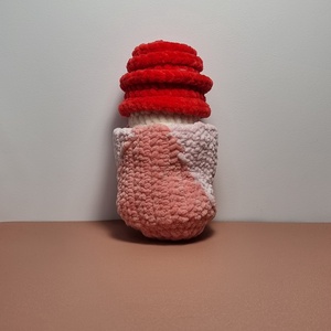 Printesa rosie crosetata, Jucării și echipamente pentru copii, Plușuri, Păpușă croșetată, păpușă de pluș, Croșetat, Cusătură, ARTYNOS