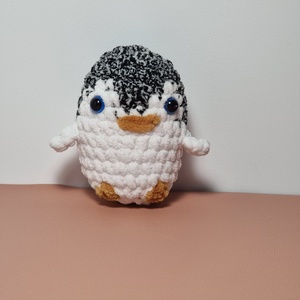 Pinguin crosetat, Jucării și echipamente pentru copii, Plușuri, Figurine de pluș, Croșetat, Cusătură, ARTYNOS