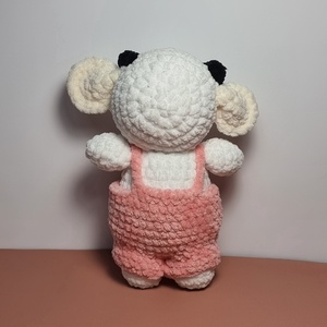 Caprita cu salopeta pui crosetata - jucării și echipamente pentru copii - plușuri - figurine de pluș - Artynos.ro