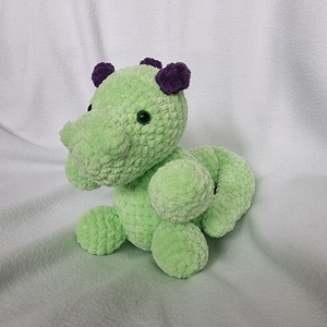 Dragon crosetat, Jucării și echipamente pentru copii, Plușuri, Dragon de pluș, Croșetat, Cusătură, ARTYNOS