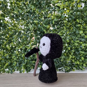 Grim reaper crosetat - jucării și echipamente pentru copii - plușuri - păpușă croșetată, păpușă de pluș - Artynos.ro
