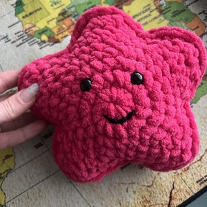 Jucarie steluta crosetata - jucării și echipamente pentru copii - plușuri - figurine de pluș - Artynos.ro
