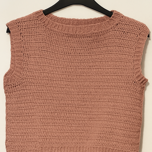Top crosetat roz - îmbrăcăminte și modă - haine damă - top de damă, bralette - Artynos.ro
