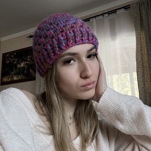 Caciula crosetata 1, Imbracaminte si moda, Esarfe, palarii, fularuri, Caciula, Crosetat, ARTYNOS