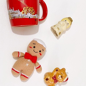 Ursulet Mini Prajiturica - decoratiune craciun - accesorii de crăciun - cadouri de crăciun - Artynos.ro