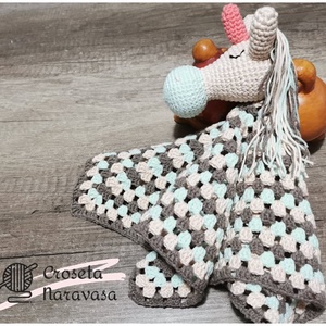Unicorn crosetat, jucarie somn - jucării și echipamente pentru copii - plușuri - unicorn - Artynos.ro