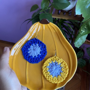 Cercei crosetati , Bijuterii, Cercei, Cercei Hoops, Crosetat, ARTYNOS