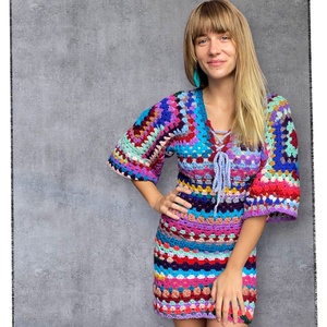 Rochie crosetata - Artynos.ro