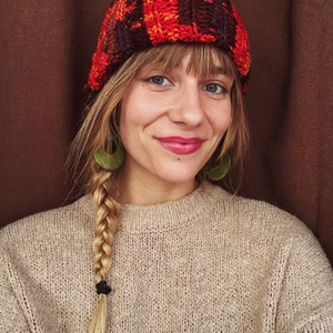 Caciula pumpkin spice - îmbrăcăminte și modă - eșarfe, pălării, fularuri - căciulă - Artynos.ro