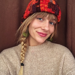 Caciula pumpkin spice - îmbrăcăminte și modă - eșarfe, pălării, fularuri - căciulă - Artynos.ro