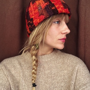 Caciula pumpkin spice - îmbrăcăminte și modă - eșarfe, pălării, fularuri - căciulă - Artynos.ro