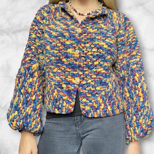 Cardigan colorat - îmbrăcăminte și modă - haine damă - hanorace, cardigane - Artynos.ro