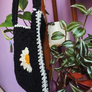 Gentuta cu margareta - genți și portofele - genți de mână și umăr - geantă casual - Artynos.ro