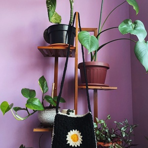 Gentuta cu margareta - genți și portofele - genți de mână și umăr - geantă casual - Artynos.ro