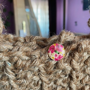 Gentuta cu nasture - genți și portofele - genți de mână și umăr - geantă casual - Artynos.ro