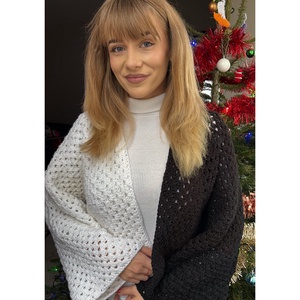 Cardigan crosetat - îmbrăcăminte și modă - haine damă - hanorace, cardigane - Artynos.ro