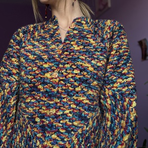 Cardigan colorat - Artynos.ro