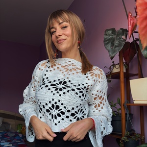 Bluza crosetata, Imbracaminte si moda, Haine dama, Bluze dama, Crosetat, ARTYNOS