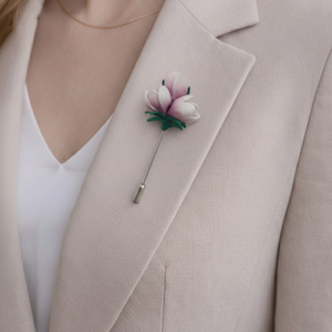 Martisor, Bijuterii, Martisor, Aranjament de flori, Martisor modelat manual, ARTYNOS