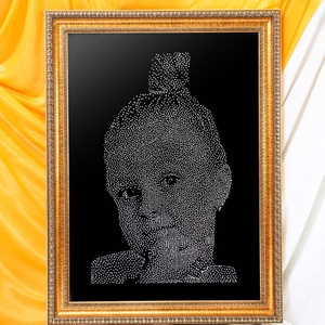 Tablou personalizat in cristale  - Artynos.ro