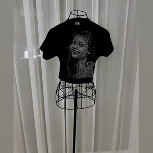Tricou personalizat în cristale  - accesorii nuntă - accesorii și cadouri de burlaci - Artynos.ro