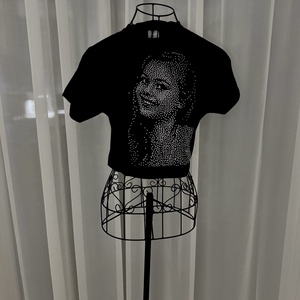 Tricou personalizat în cristale  - accesorii nuntă - accesorii și cadouri de burlaci - Artynos.ro