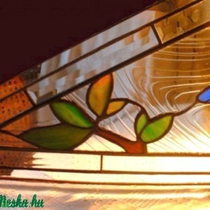 Inserție de fereastră Hummingbird în Tiffany - casă & stil de viață - accesorii pentru decorat casa - decorațiuni de geam și decorațiuni de ușă  - decor ferestre și autocolant pentru geam - Artynos.ro