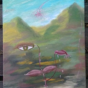 Pictura in ulei - Sentiment, , , 
21*30 Pictura in ulei pe panza, neincadrat, semnat.

, ARTYNOS