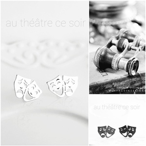 Colier din argint 92.5 AU THÉÂTRE CE SOIR  - bijuterii - coliere - coliere cu pandantive - Artynos.ro