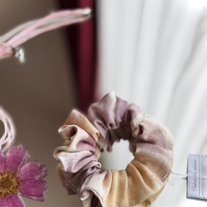 Elastic de par din matase vopsita vegetal, Imbracaminte si moda, Accesorii par, Elastic de par, Vopsirea matasei, Cusatura, ARTYNOS