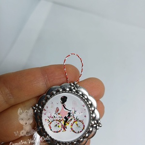 Martisor rotund, tip brosa, Bijuterii, Martisor, Cusatura, ARTYNOS