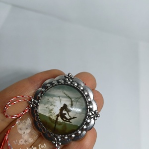 Martisor rotund, tip brosa, Bijuterii, Martisor, Cusatura, ARTYNOS