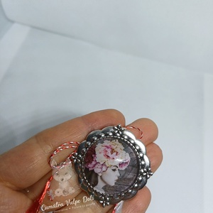 Martisor rotund, tip brosa, Bijuterii, Martisor, Cusatura, ARTYNOS