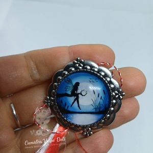 Martisor rotund, tip brosa, Bijuterii, Martisor, Cusatura, ARTYNOS