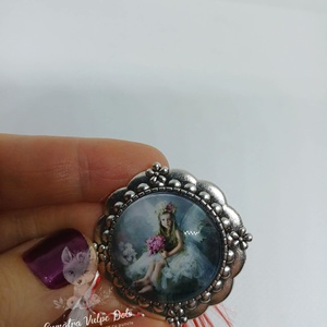 Martisor rotund, tip brosa, Bijuterii, Martisor, Cusatura, ARTYNOS