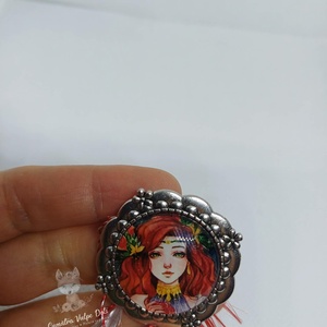 Martisor rotund, tip brosa, Bijuterii, Martisor, Cusatura, ARTYNOS