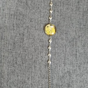 Lentile de sticlă inspirate de Klimt, brățară din oțel medical -  - Artynos.ro