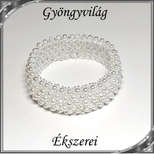  Brățară Capriccho cu 6 rânduri cu boluri dantelate SKCA-T02 6 -  - Artynos.ro
