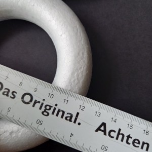 Baze pentru coroane din polistiren de 12 cm, pentru decorare  -  - Artynos.ro