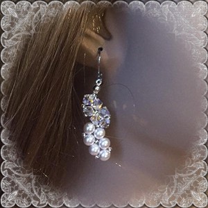 Nunta, mireasa, set de bijuterii casual, cristal swarovski SSZ-ESW01-1 -  - Artynos.ro
