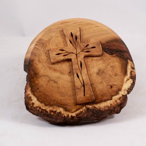 Cruce modelata, decoratiuni de perete cu cruce din lemn, , , ARTYNOS