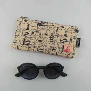 Ochelari de soare caz cu pisoi, , , Husa pentru ochelari de soare, husa pentru ochelari, suport pentru pixuri sau chiar un portofel pen..., ARTYNOS