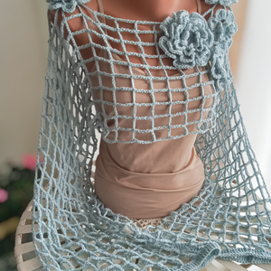 Bolero turcuaz  - îmbrăcăminte și modă - haine damă - hanorace, cardigane - Artynos.ro