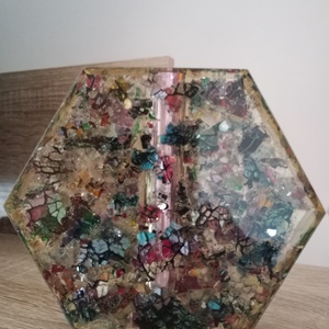 Vază vitraliu  - casă & stil de viață - decorațiuni de casă - accesorii florale - vaze - Artynos.ro