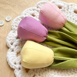 Lalele textile  - casă & stil de viață - decorațiuni de casă - accesorii florale - flori la fir - Artynos.ro