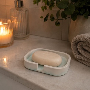 Sapuniera Decorativa cu Efect Marmorat, Casa & Stil de viata, Accesorii de baie, Sapuniera, Ceramica, ARTYNOS
